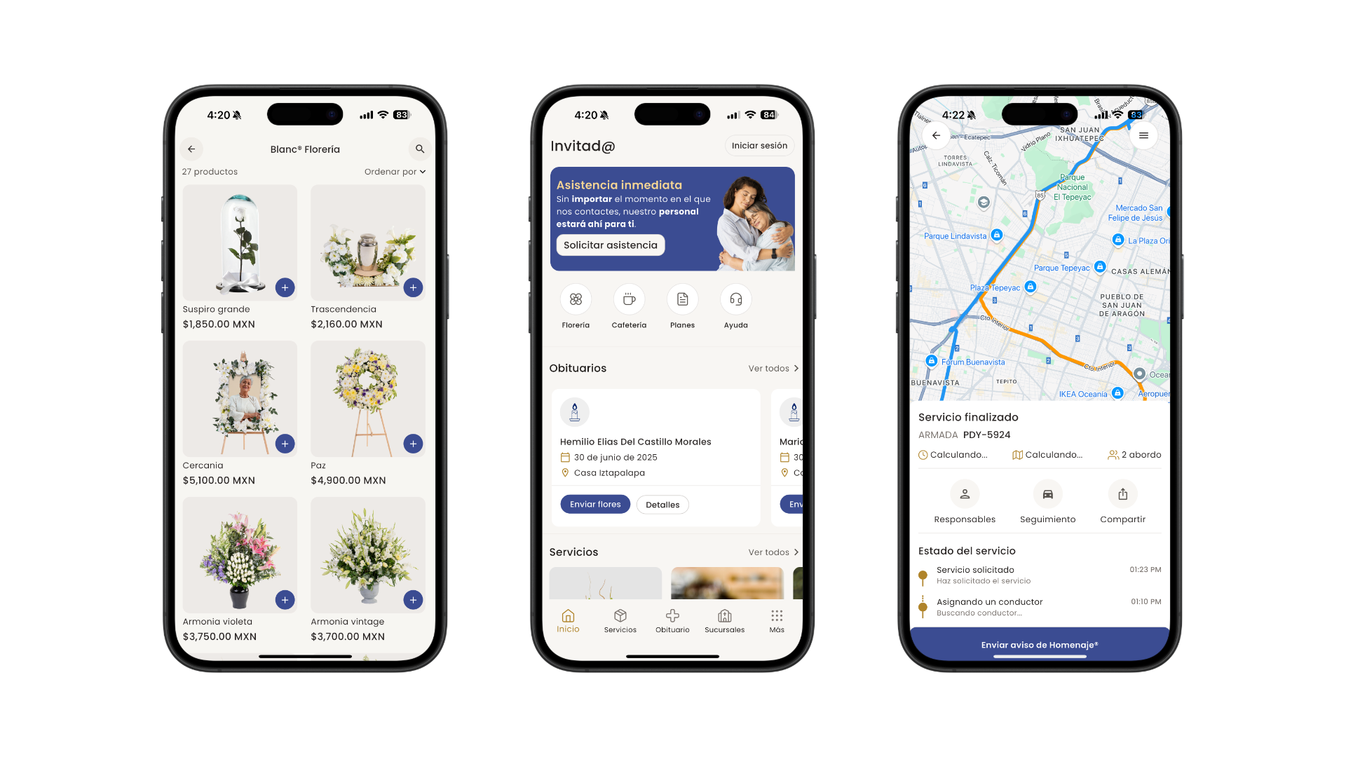 App Mockup Sofi